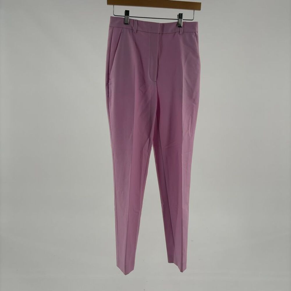 Marc Cain Solid Pant in Purple